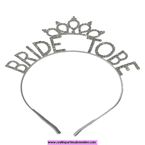 Bride To Be Taşlı Lüks Taç